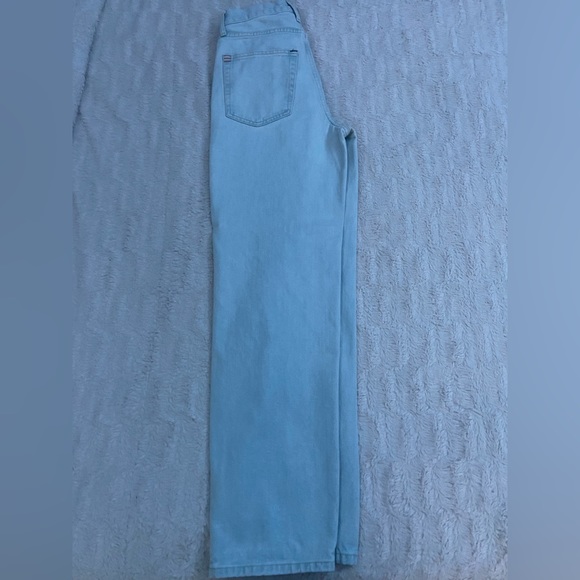 Baggy Boyfriend High Waist Light Blue Jeans - Picture 3 of 4